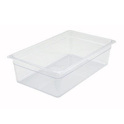 Winco Food Pans Each Winco SP7106 Full-Size Polycarbonate Food Pan 6 Inches Deep Dishwasher Safe Break-Resistant | Denson CFE