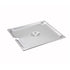 Winco Food Pans Each Winco SPCTT Stainless Steel Steam Pan Cover 2/3 Size Slotted with Handle | Denson CFE