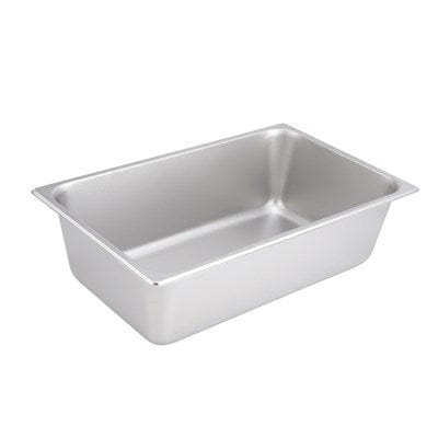 Winco Food Pans Each Winco SPF6 Straight-sided Steam Pan, Full-size, 6", 25 Ga S/S