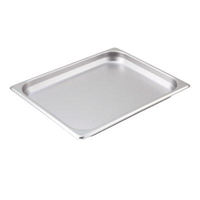 Winco Food Pans Each Winco SPH1 Straight-sided Steam Pan, Half-size, 1-1/4", 25 Ga S/S