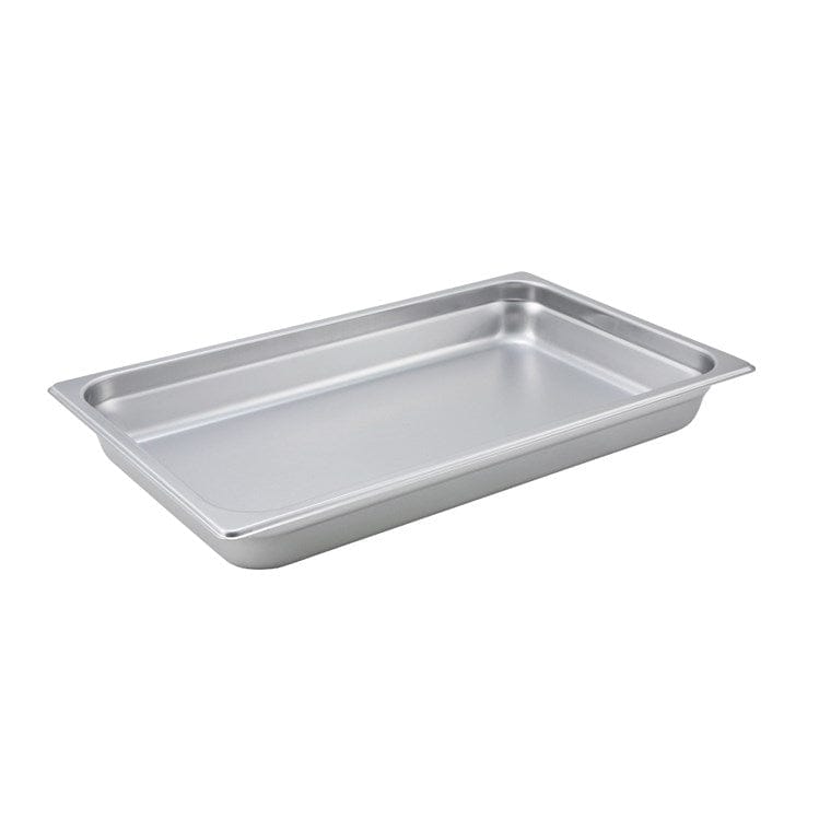 Winco Food Pans Each Winco SPJH-1802 Stainless Steel Eighteenth Size Steam Table Pan 2 Inch Deep | Denson CFE