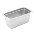 Winco Food Pans Each Winco SPJH-306 Anti-jam Steam Pan, 1/3 Size, 6", 22 Ga S/S