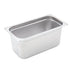 Winco Food Pans Each Winco SPJH-306 Anti-Jam Steam Pan 1/3 Size 6 Inch Heavyweight Stainless Steel | Denson CFE