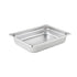 Winco Food Pans Each Winco SPJL-202 Half-Size Anti-Jam Steam Table Pan 2.5 Inch Deep 25 Gauge Stainless Steel | Denson CFE