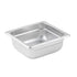 Winco Food Pans Each Winco SPJL-602 1/6 Size Anti-Jam Stainless Steel Steam Table Pan 2 1/2 Inch Deep | Denson CFE