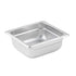 Winco Food Pans Each Winco SPJL-602 1/6 Size Standard Weight Anti-Jam Stainless Steel Steam Table / Hotel Pan - 2 1/2" Deep