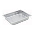 Winco Food Pans Each Winco SPJM-202 Stainless Steel Half Size Steam Table Pan 2.5 Inch Deep | Denson CFE