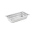 Winco Food Pans Each Winco SPJM-302 2 1/2" Third Size Solid Anti-Jam Steam Table Pan / Hotel Pan - 24 Gauge