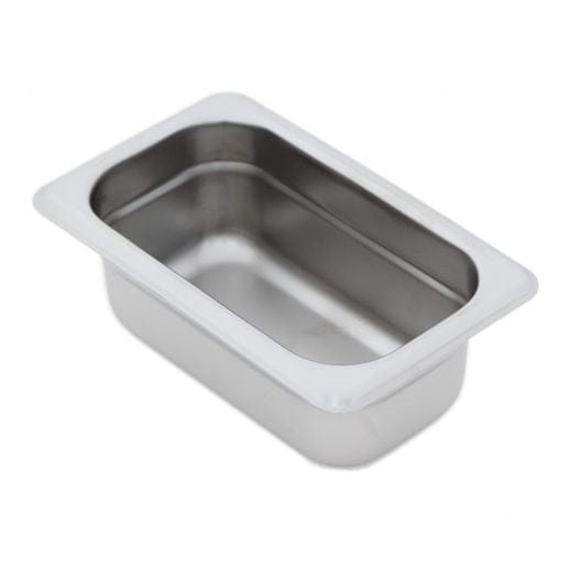 Winco Food Pans Each Winco SPJM-902 Stainless Steel Ninth Size Steam Table Pan 24 Gauge | Denson CFE