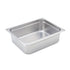Winco Food Pans Each Winco SPJM204 Half Size Solid Anti-Jam Steam Table Pan 4 Inch Deep Stainless Steel | Denson CFE