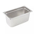 Winco Food Pans Each Winco SPJM306 Third Size Solid Anti Jam Steam Table Pan 6 Inch Deep | Denson CFE