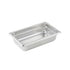 Winco Food Pans Each Winco SPJM402 Quarter Size Solid Anti Jam Steam Table Pan 2.5 Inch Deep | Denson CFE