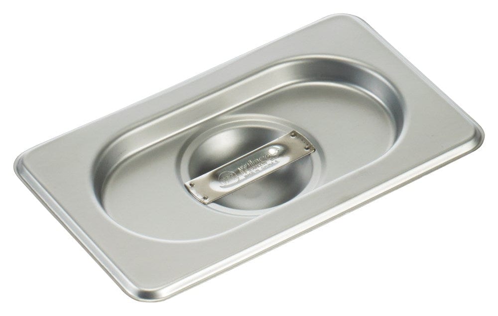 Winco Food Pans Each Winco SPSCN-GN S/S Steam Pan Cover for SPJH-906GN, Solid