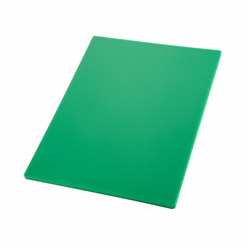 Winco Food Prep Each / Green Winco CBGR-1520 15 x 20 Green Polyethylene Cutting Board | Denson CFE