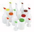 Winco Food Service Supplies Case Winco PPB-1MX 1 Quart Liquor and Juice Pour Bottle Set Assorted Colours 12 Pieces | Denson CFE