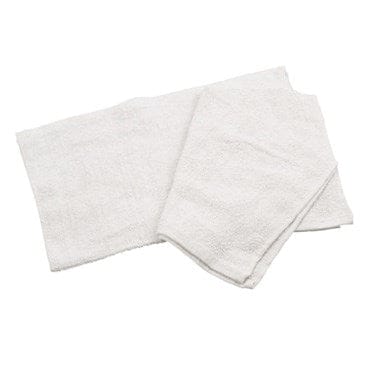 Winco Food Service Supplies Dozen Winco BTW‑30 White Cotton Bar Towel 16″ x 19″ | Denson CFE