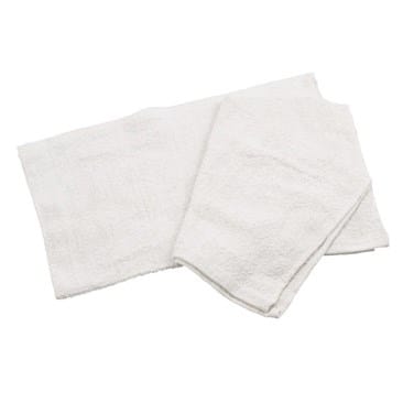 Winco Food Service Supplies Dozen Winco BTW‑30 White Cotton Bar Towel 16″ x 19″ | Denson CFE