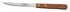Winco Food Service Supplies Dozen Winco K-35W Economy Steak Knife 4 Inch Blade Wooden Handle | Denson CFE