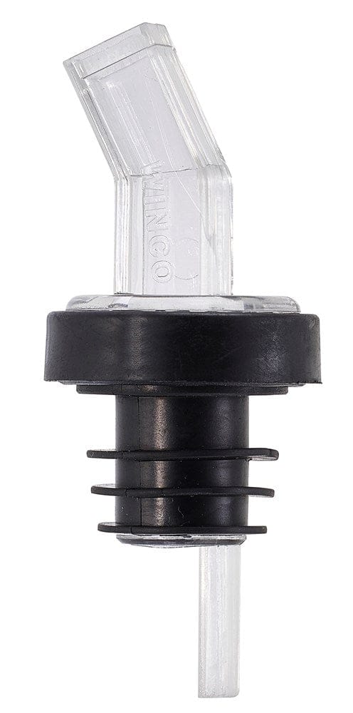 Winco Food Service Supplies Dozen Winco PP-SCL Crystal Clear Screened Pourer with Bent Spout | Denson CFE
