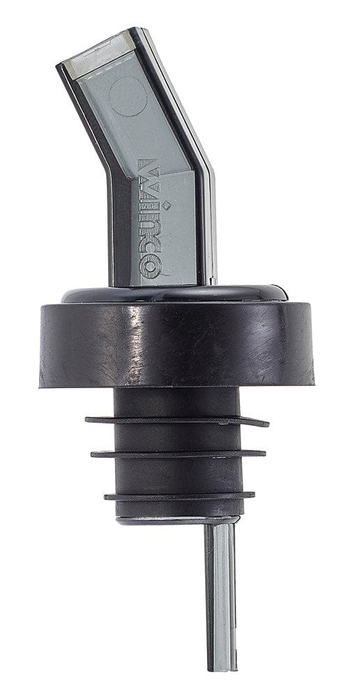 Winco Food Service Supplies Dozen Winco PP-SSM Screened Pourer Midnight Smoke with Bent Spout Plastic | Denson CFE