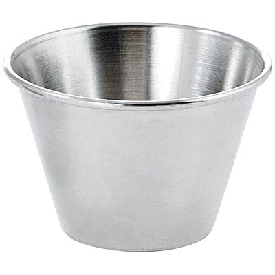 Winco Food Service Supplies Dozen Winco SCP-40 4 Ounce Stainless Steel Sauce Cup | Denson CFE
