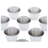 Winco Food Service Supplies Dozen Winco SCP25 Stainless Steel Round Sauce Cups Set of Twelve | Denson CFE