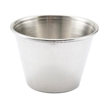 Winco Food Service Supplies Dozen Winco SCP25 Stainless Steel Round Sauce Cups Set of Twelve | Denson CFE