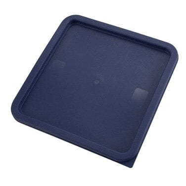 Winco Food Service Supplies Each / Blue Winco PECC-128 Blue 12, 18 and 22 Qt. Food Container Cover