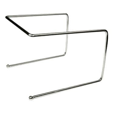 Winco Food Service Supplies Each Winco APZT-789 Chrome Plated Steel Pizza Tray Stand with Non-Slip Grip 6-1/2 Inches High | Denson CFE