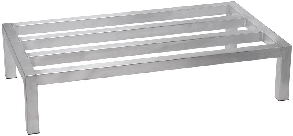 Winco Food Service Supplies Each Winco ASDR-1448 Aluminium Dunnage Rack 14 x 48 x 8 | Denson CFE