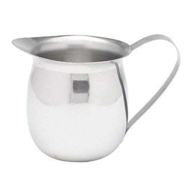 Winco Food Service Supplies Each Winco BCS-5 Stainless Steel Bell Creamer 5 oz with Handle | Denson CFE