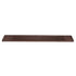 Winco Food Service Supplies Each Winco BM-327B Bar Mat Brown Rubber 27 Inch x 3.25 Inch | Denson CFE