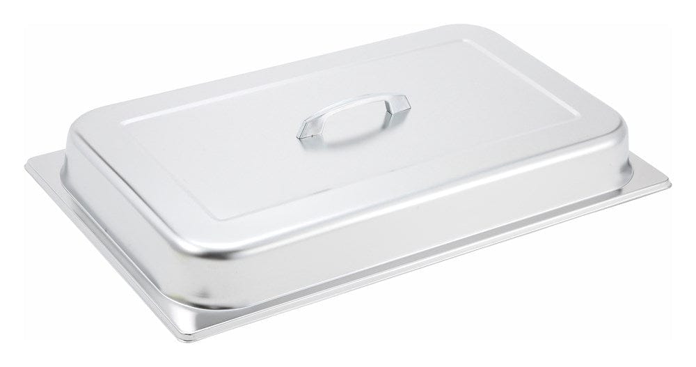 Winco Food Service Supplies Each Winco C-DCF Full-size Stainless Steel Dome Cover with Handle | Denson CFE