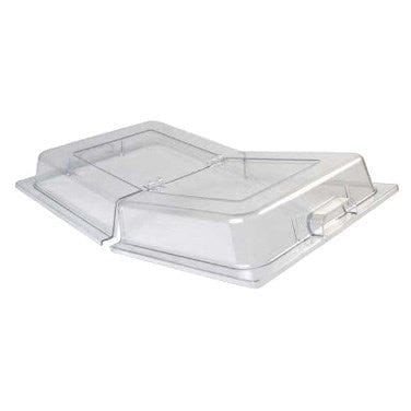 Winco Food Service Supplies Each Winco C-DPFH Full Size Hinged Dome Cover 21 x 13 x 2.4 Inch | Denson CFE
