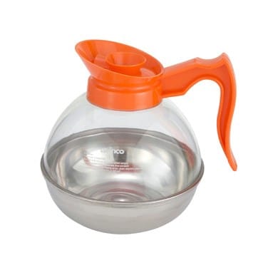 Winco Food Service Supplies Each Winco CD-64O 64oz Coffee Decanter with Stainless Steel Base for Decaf | Denson CFE