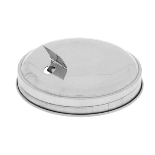 Winco Food Service Supplies Each Winco G-102 12 Oz Glass Sugar Pourer With Silver-Plated Flap Top | Denson CFE