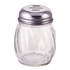Winco Food Service Supplies Each Winco G-108 6 oz. Glass Cheese Shaker with Slotted Chrome Top | Denson CFE