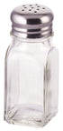 Winco Food Service Supplies Each Winco G109 Glass Square Shaker with Mushroom Top 2 Ounce | Denson CFE
