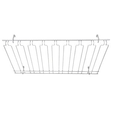 Winco Food Service Supplies Each Winco GHC-1836 Overhead Glass Rack 8 Channels 18 Inch x 36 Inch Chrome Plated | Denson CFE