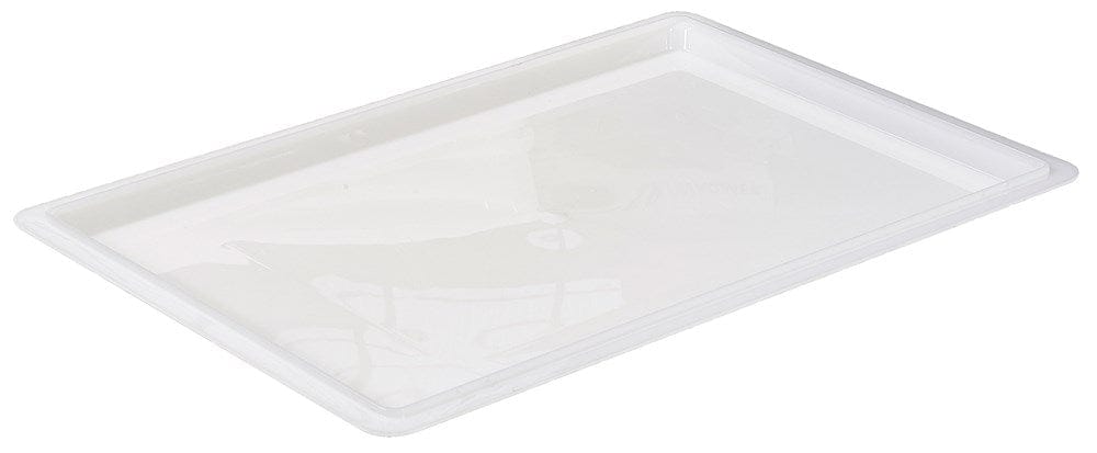 Winco Food Service Supplies Each Winco PFFW-C 18 inch by 26 inch White Food Storage Box Cover | Denson CFE