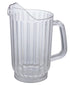 Winco Food Service Supplies Each Winco WPC-48 48oz PC Water Pitcher, Clear