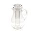 Winco Food Service Supplies Each Winco WPIT19 64 Ounce Clear Polycarbonate Pitcher with Ice Chamber | Denson CFE