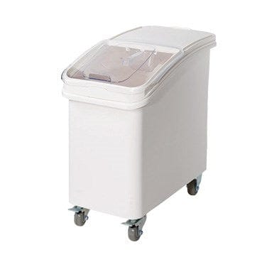 Winco Food Service Supplies Set Winco 27 Gallon Plastic Ingredient Bin with Casters | Denson CFE