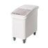 Winco Food Service Supplies Set Winco 27 Gallon Plastic Ingredient Bin with Casters | Denson CFE
