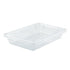 Winco Food Storage Containers Each Winco PFSH-3 Food Storage Box 12 x 18 x 3.5 Clear Polycarbonate | Denson CFE