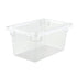 Winco Food Storage Containers Each Winco PFSH9 5 Gallon Clear Polycarbonate Food Storage Container | Denson CFE