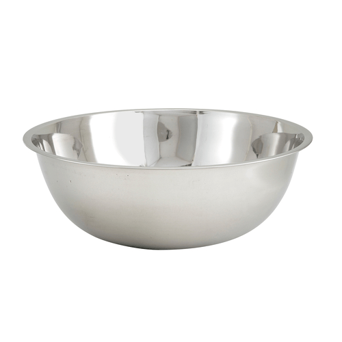 Winco Kitchen Supplies Each Winco MXB-1300Q 13 Quart Stainless Steel Mixing Bowl with Wide Rim | Denson CFE