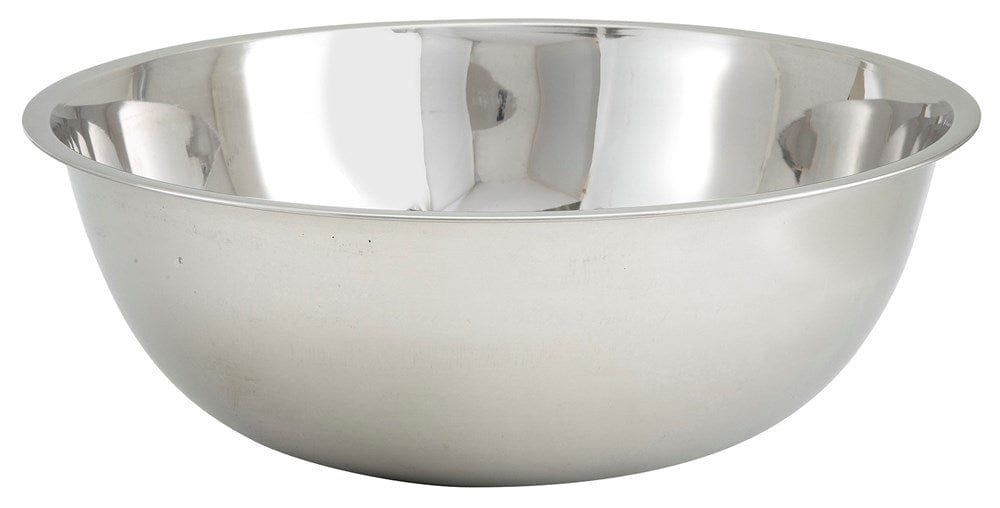 Winco Kitchen Supplies Each Winco MXB-2000Q 20 Qt. Standard Weight Stainless Steel Mixing Bowl | Denson CFE