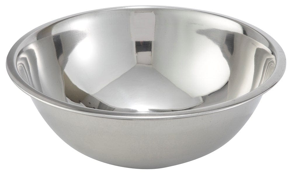 Winco Kitchen Supplies Each Winco MXB-800Q Stainless Steel 8 Quart Mixing Bowl Economy | Denson CFE