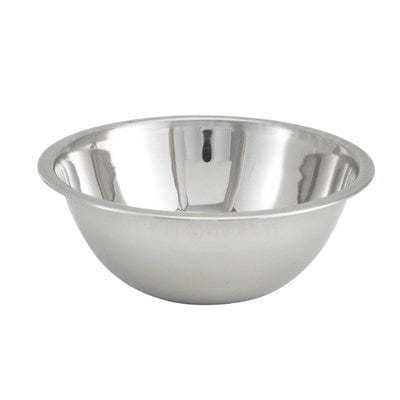 Winco Kitchen Supplies Each Winco MXBT-300Q 3 Qt. Stainless Steel All Purpose Mixing Bowl